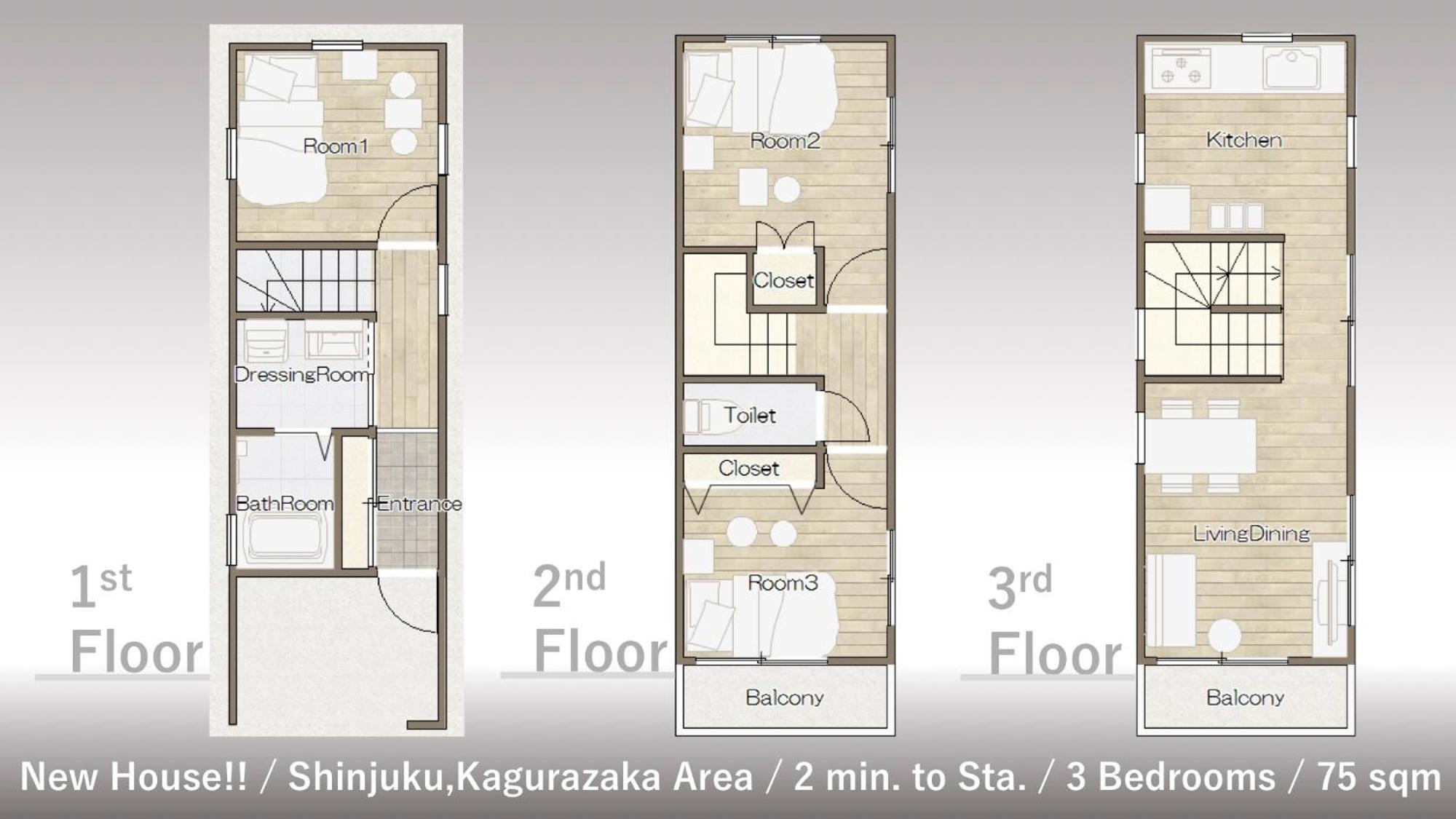 Finoa Residential Suite Kagurazaka Tóquio Exterior foto